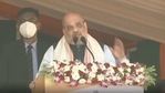 Shah said that BJP-led government, ensured that Assam becomes corruption free and free of undocumented migrants.(ANI/Periscope)